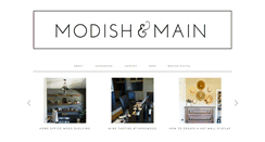 Desktop Screenshot of modishandmain.com